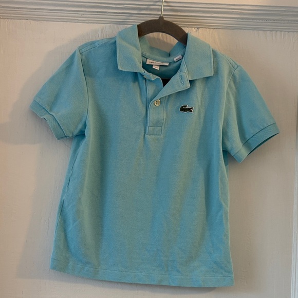Lacoste Kids Polo Trio - Red, Light Green, Light Blue - Picture 9 of 11